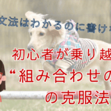 初心者が乗り越えた“文法の組み合わせの壁”の克服法